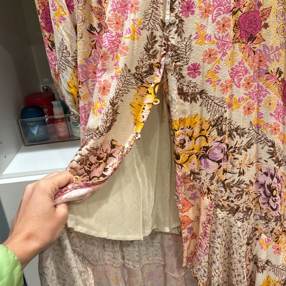 Free People Maxi Dress - Small - Boho - Floral - Picture 4 of 5